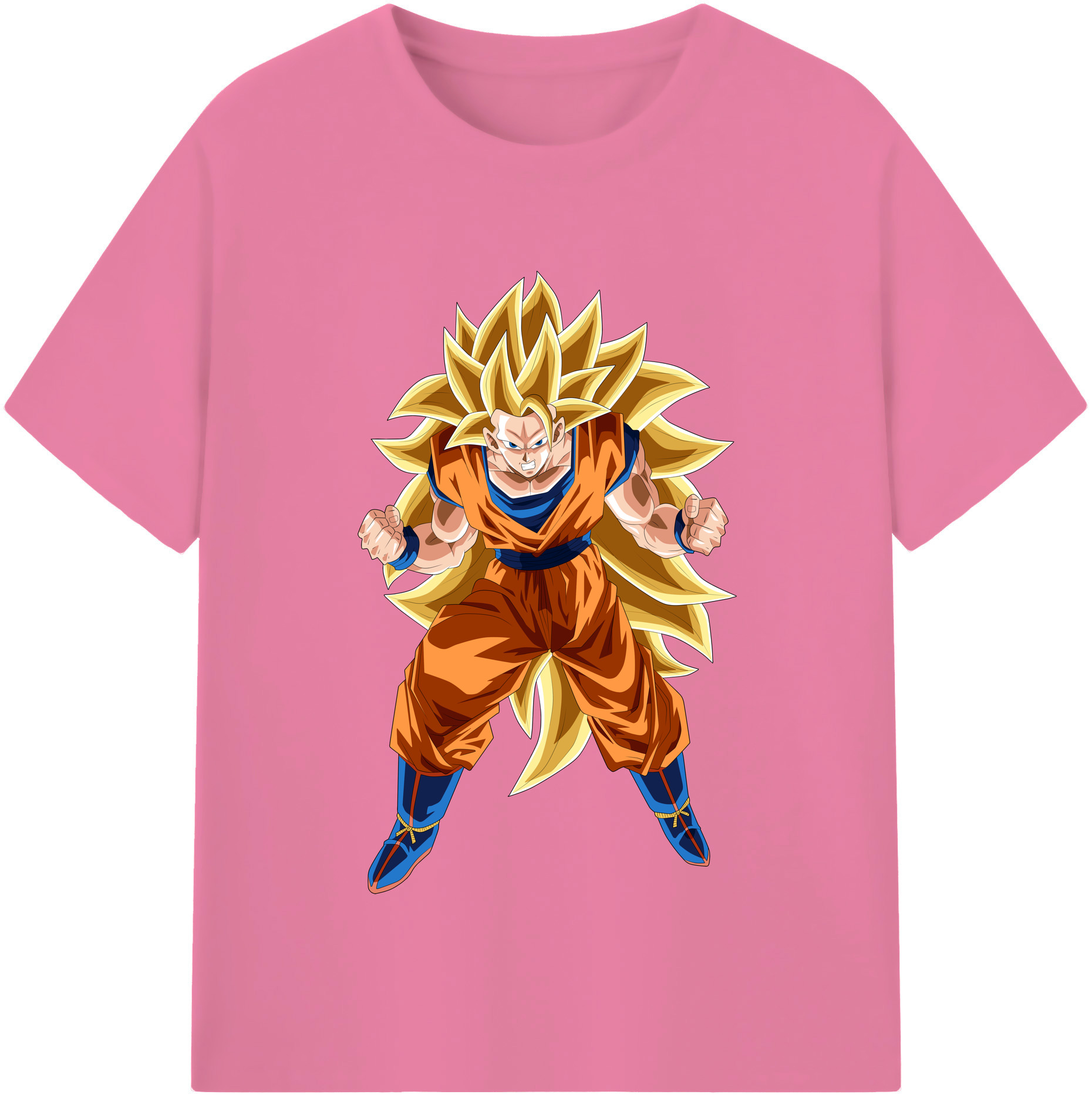 （画像用） ドラゴンボール 孫悟空（そん ごくう）Son Goku カカロット DRAGON BALL Kakarotto 綿100％半袖Tシャツ（フロントプリント）